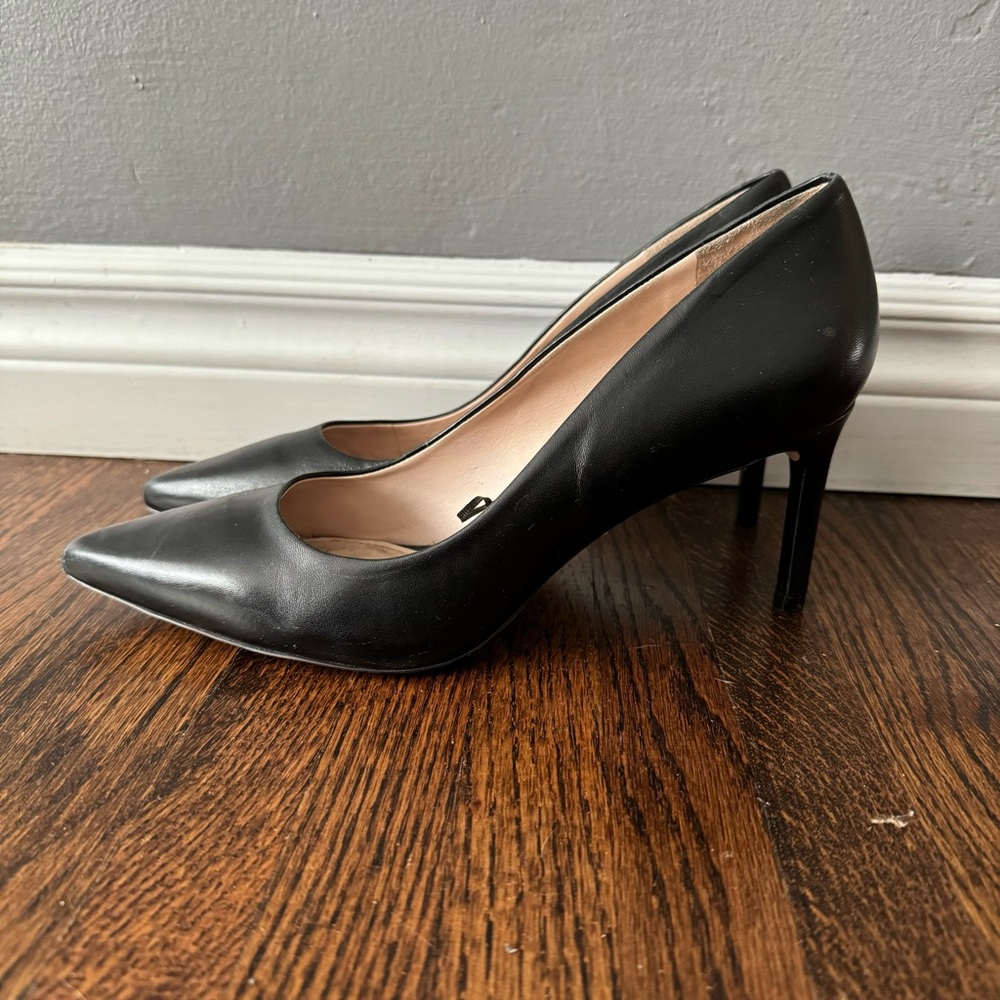 Classic Black Pointed Toe Heel